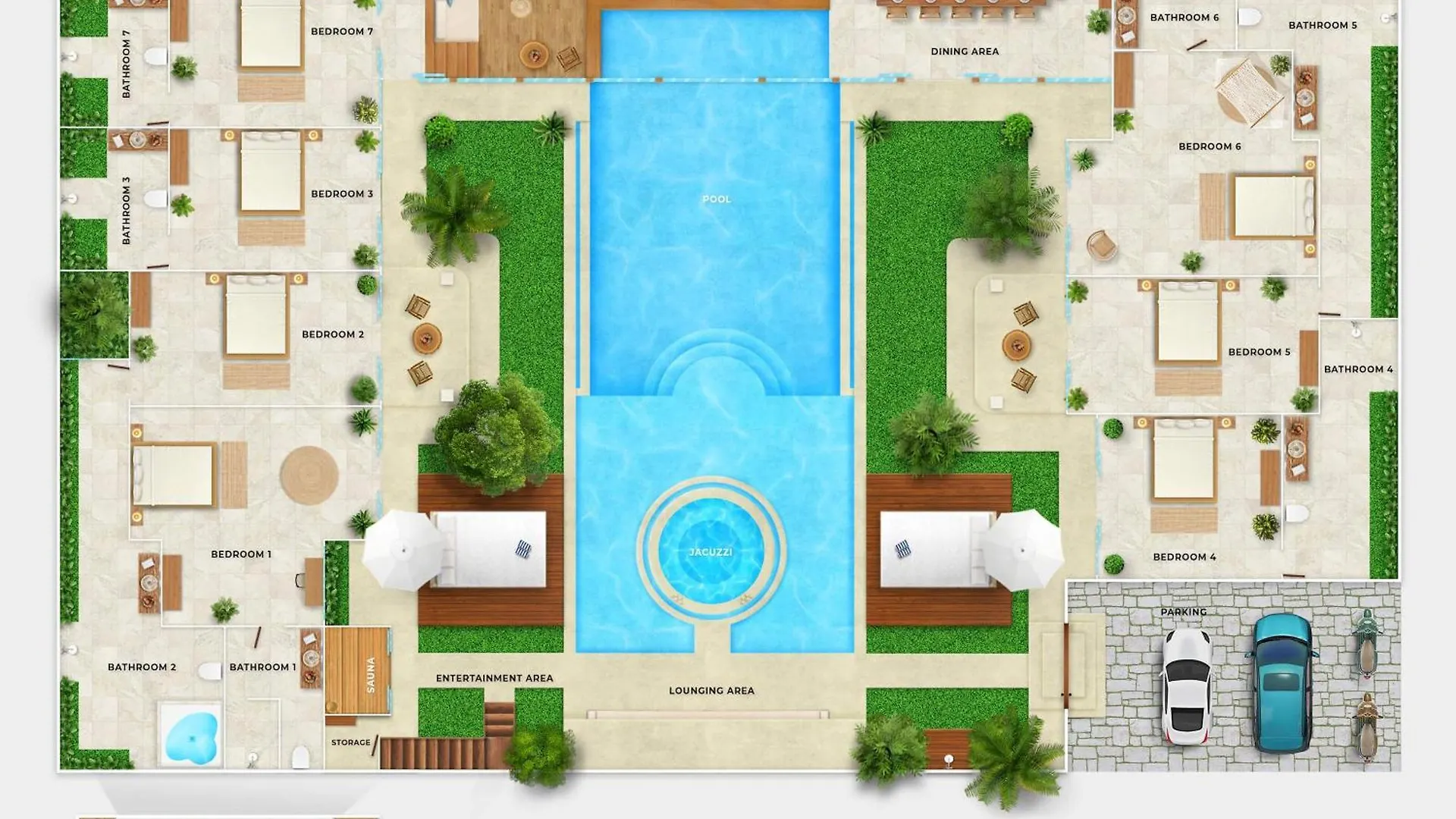 Villa Vienna - New 8Bdr Jacuzzi Sauna And Cinema Seminyak